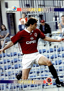 V. Lokvenc Sparta Praha PAPYRO 1. ceska fotbalova liga 1996/97 #292