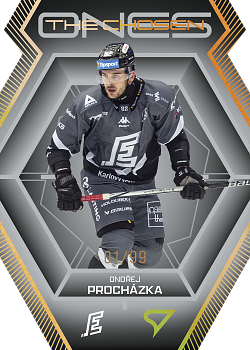 Ondrej Prochazka Karlovy Vary Tipsport ELH 2024/25 SportZoo 2. serie The Chosen Ones Gold Die Cut /99 #CO-29