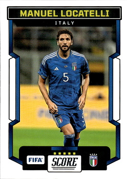 Manuel Locatelli Italy Panini Score FIFA Soccer 2023/24 #115