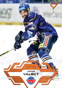 Jakub Valsky Ceske Budejovice Tipsport ELH 2023/24 SportZoo 1. serie Blade Sparks /25 #234