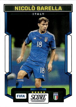 Nicolo Barella Italy Panini Score FIFA Soccer 2023/24 #116