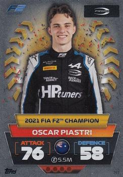 Oscar Piastri PREMA Racing Topps F1 Turbo Attax 2022 Champions 2021 #297