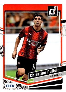 Christian Pulisic A.C. Milan Panini Donruss Soccer 2023/24 #128