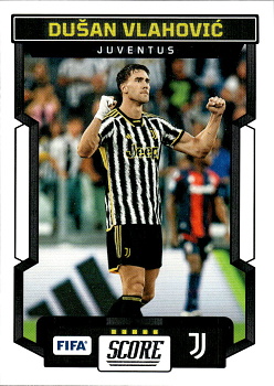 Dusan Vlahovic Juventus FC Panini Score FIFA Soccer 2023/24 #118