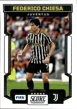 Federico Chiesa Juventus FC Panini Score FIFA Soccer 2023/24 #119