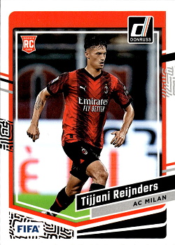 Tijjani Reijnders A.C. Milan Panini Donruss Soccer 2023/24 #131