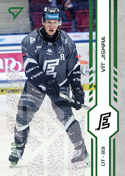 Vit Jiskra Karlovy Vary Tipsport ELH 2024/25 SportZoo 1. serie Green Glitter /30 #194