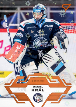 Daniel Kral Liberec Tipsport ELH 2023/24 SportZoo 1. serie Blade Sparks /25 #92