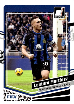 Lautaro Martinez Internazionale Milano Panini Donruss Soccer 2023/24 #134