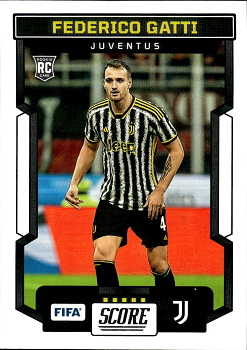 Federico Gatti Juventus FC Panini Score FIFA Soccer 2023/24 #123