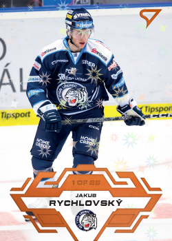 Jakub Rychlovsky Liberec Tipsport ELH 2023/24 SportZoo 1. serie Blade Sparks /25 #106