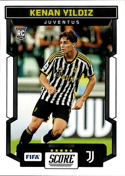 Kenan Yildiz Juventus FC Panini Score FIFA Soccer 2023/24 #125