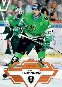 Matti Jarvinen Mlada Boleslav Tipsport ELH 2023/24 SportZoo 1. serie Blade Sparks /25 #173