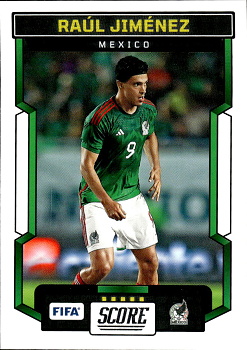 Raul Jimenez Mexico Panini Score FIFA Soccer 2023/24 #128