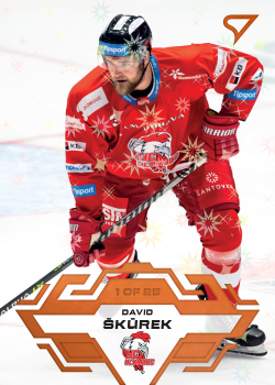 David Skurek Olomouc Tipsport ELH 2023/24 SportZoo 1. serie Blade Sparks /25 #134