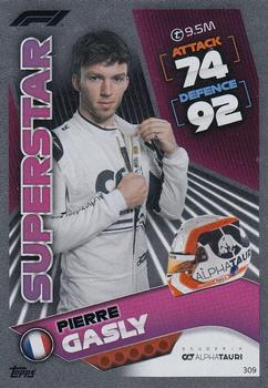 Pierre Gasly Scuderia AlphaTauri Topps F1 Turbo Attax 2022 F1 Superstars #309