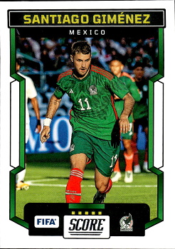 Santiago Gimenez Mexico Panini Score FIFA Soccer 2023/24 #129