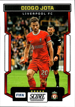 Diogo Jota Liverpool Panini Score FIFA Soccer 2023/24 #131