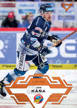 Jan Kana Vitkovice Tipsport ELH 2023/24 SportZoo 1. serie Blade Sparks /25 #68