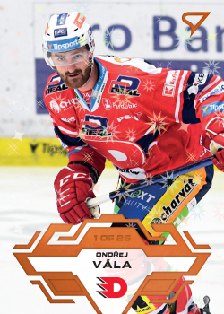 Ondrej Vala Pardubice Tipsport ELH 2023/24 SportZoo 1. serie Blade Sparks /25 #45