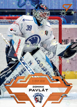 Dominik Pavlat Plzen Tipsport ELH 2023/24 SportZoo 1. serie Blade Sparks /25 #200