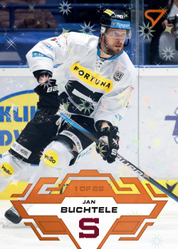 Jan Buchtele Sparta Tipsport ELH 2023/24 SportZoo 1. serie Blade Sparks /25 #81