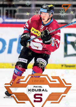 Pavel Kousal Sparta Tipsport ELH 2023/24 SportZoo 1. serie Blade Sparks /25 #87