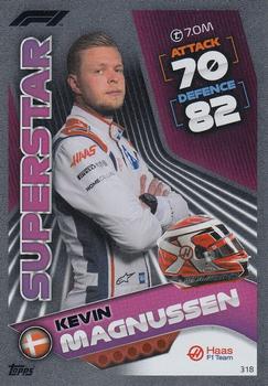 Kevin Magnussen Haas Topps F1 Turbo Attax 2022 F1 Superstars #318