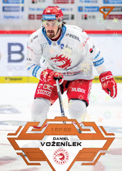 Daniel Vozenilek Trinec Tipsport ELH 2023/24 SportZoo 1. serie Blade Sparks /25 #17