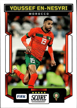 Youssef En-Nesyri Morocco Panini Score FIFA Soccer 2023/24 #141