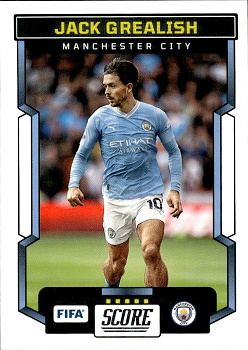 Jack Grealish Manchester City Panini Score FIFA Soccer 2023/24 #143