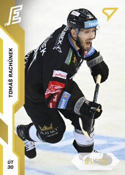 Tomas Rachunek Karlovy Vary Tipsport ELH 2022/23 SportZoo 1. serie Gold /19 #214