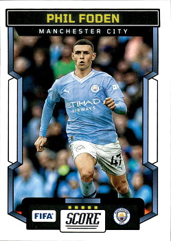 Phil Foden Manchester City Panini Score FIFA Soccer 2023/24 #144