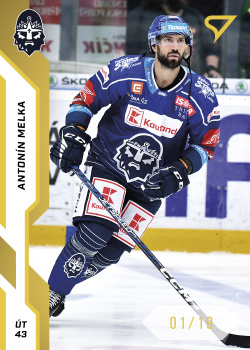 Antonin Melka Kladno Tipsport ELH 2022/23 SportZoo 1. serie Gold /19 #249