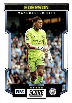 Ederson Manchester City Panini Score FIFA Soccer 2023/24 #148