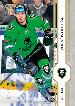 Zdenek Dolezal Mlada Boleslav Tipsport ELH 2024/25 SportZoo 1. serie Golden Glow /10 #228