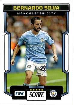 Bernardo Silva Manchester City Panini Score FIFA Soccer 2023/24 #151