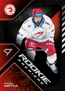 Radim Mrtka Trinec Tipsport ELH 2024/25 SportZoo 1. serie Rookie Premiere #RP-1
