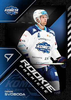 Denis Svoboda Kometa Brno Tipsport ELH 2024/25 SportZoo 1. serie Rookie Premiere #RP-5