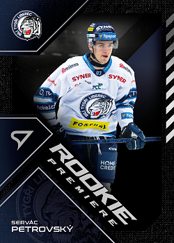 Servac Petrovsky Liberec Tipsport ELH 2024/25 SportZoo 1. serie Rookie Premiere #RP-7