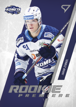 Jakub Zembol Kometa Brno Tipsport ELH 2023/24 SportZoo 1. serie Rookie Premiere #RP-05