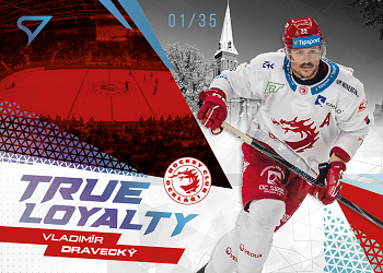 Vladimir Dravecky Trinec Tipsport ELH 2024/25 SportZoo 1. serie True Loyalty /35 #TL-01