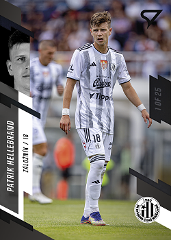 Patrik Hellebrand Ceske Budejovice SportZoo FORTUNA:LIGA 2023/24 1. serie Black /25 #121
