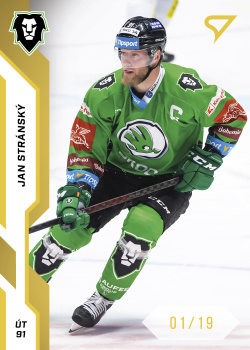 Jan Stransky Mlada Boleslav Tipsport ELH 2022/23 SportZoo 1. serie Gold /19 #71