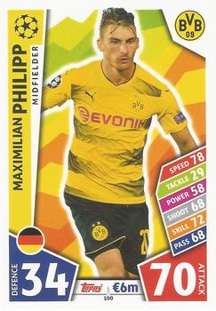 Maximilian Philipp Borussia Dortmund 2017/18 Topps Match Attax CL #100