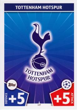 Club Badge Tottenham Hotspur 2017/18 Topps Match Attax CL Club Badge #127