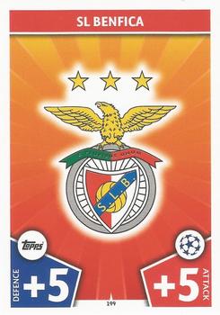 Club Badge SL Benfica 2017/18 Topps Match Attax CL Club Badge #199