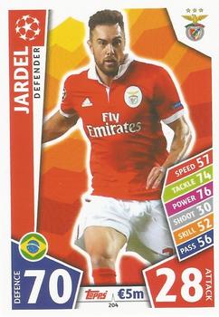 Jardel SL Benfica 2017/18 Topps Match Attax CL #204