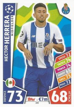 Hector Herrera FC Porto 2017/18 Topps Match Attax CL #225