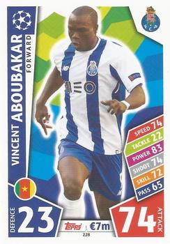 Vincent Aboubakar FC Porto 2017/18 Topps Match Attax CL #228